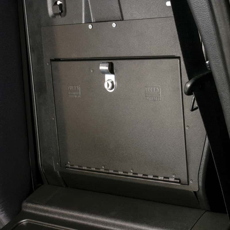 Tuffy Products — Tuffy 2005+ Toyota Tacoma Behind Seat Cubby Cover
Cubby Cover - view 1
