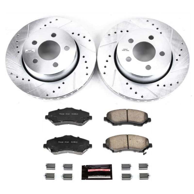 PowerStop — Power Stop 07-11 Dodge Nitro Front Z23 Evolution Sport Brake Kit - view 1