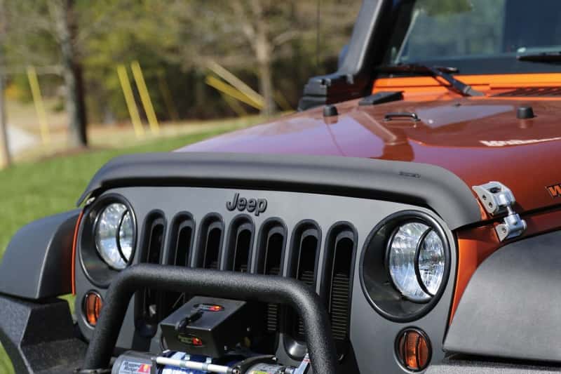 Rugged Ridge — Rugged Ridge Bug Deflector Matte Black 07-18 Jeep Wrangler
OFFROAD_EXTERIOR
Hood Protector - view 3