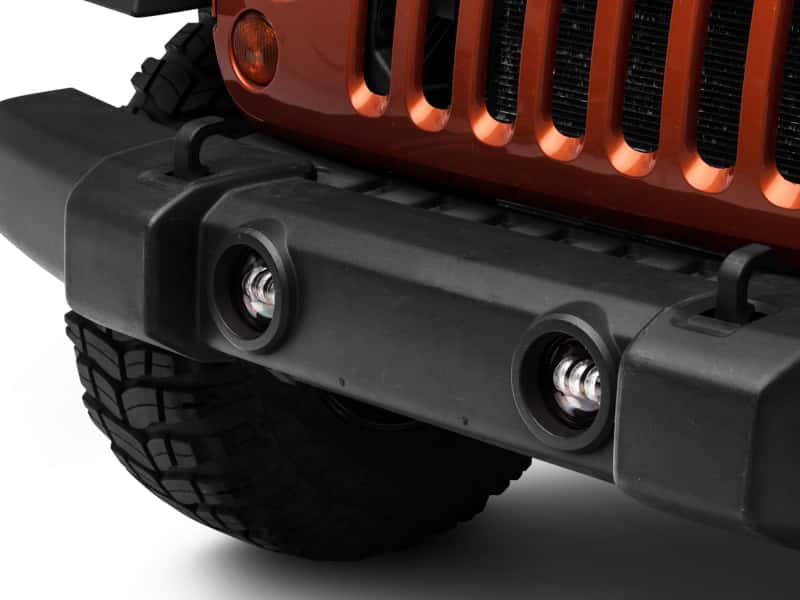Raxiom — Raxiom 07-22 Jeep Wrangler JK/JL Axial Series Tri-Bar LED Fog Lights- White
Lights - view 3
