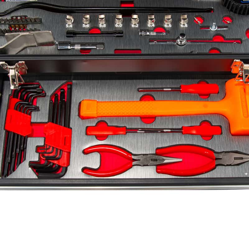 BikeMaster — BikeMaster 3 Drawer Tool Kit - 129 Piece Set - view 5