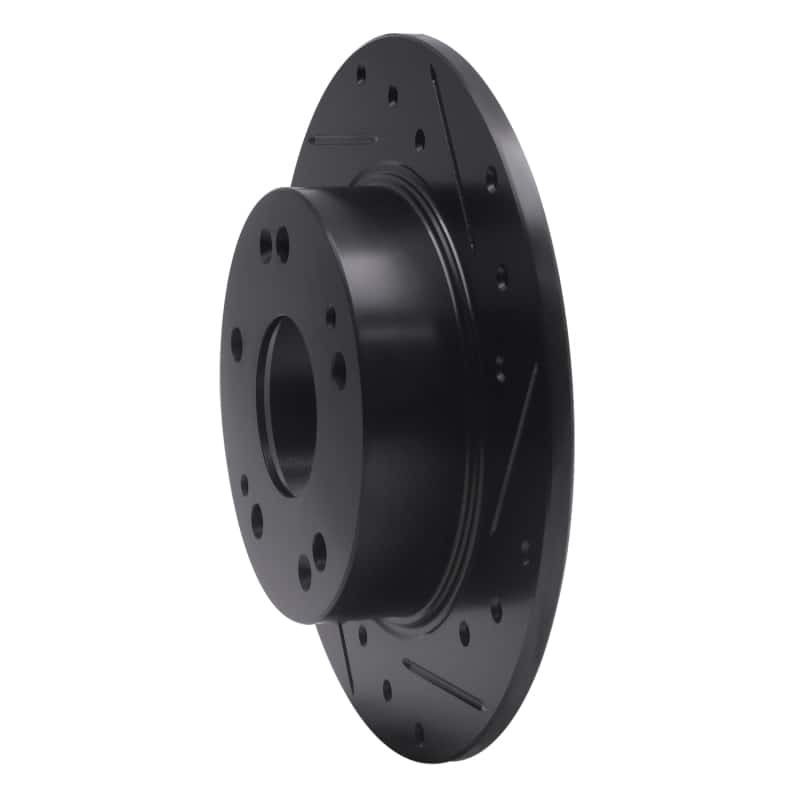 R1 Concepts — R1 03-08 Acura TSX Rear Right Drilled & Slotted Black Brake Rotor
R1 Brake Rotor Drill - view 2