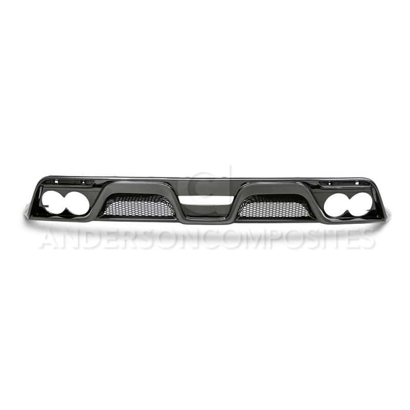 Anderson Composites — Anderson Composites 15-17 Ford Shelby GT350 Rear Diffuser - view 3