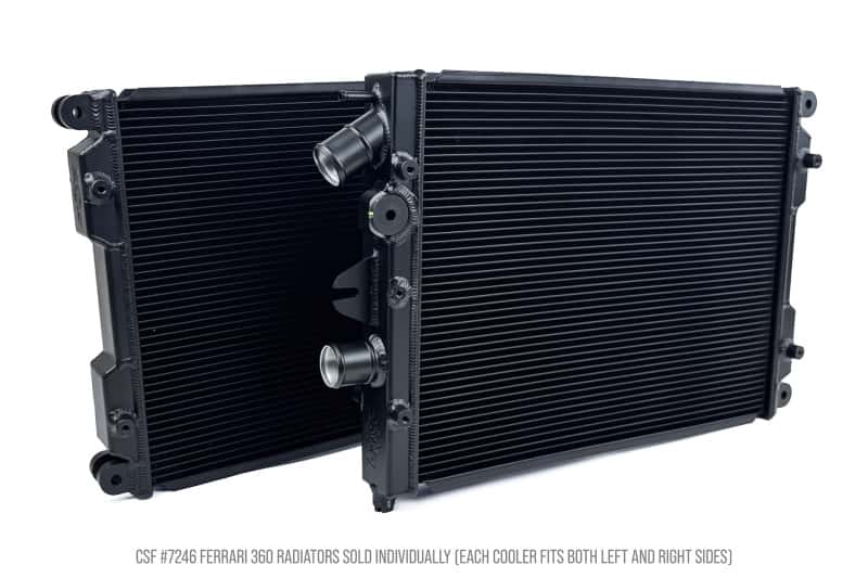 CSF — CSF 00-08 Ferrari 360 High Performance All Aluminum Radiator - Left/Right
CSF Radiator - view 1