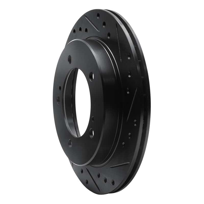 R1 Concepts — R1 91-98 Chevrolet Tracker Front Right Drilled & Slotted Black Brake Rotor
R1 Brake Rotor Drill - view 2