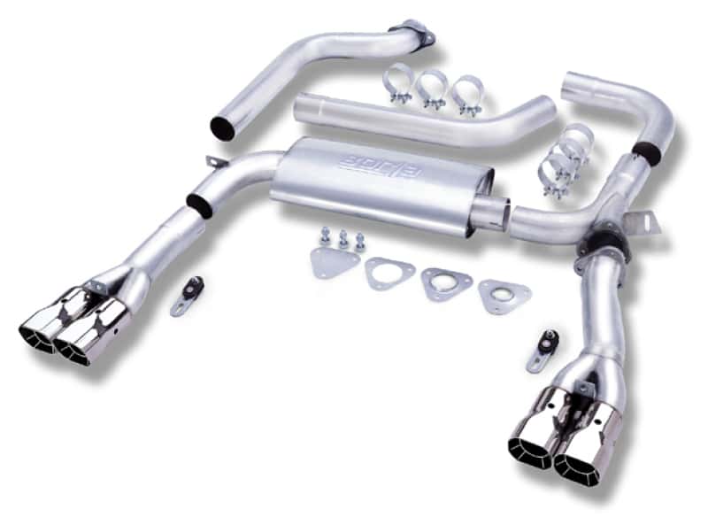 Borla — Borla 95-97 Chevrolet Camaro / Pontiac Trans Am 5.7L 3in Adjustable SS Cat-Back
Cat-Back System
ExhstSysKt - view 1