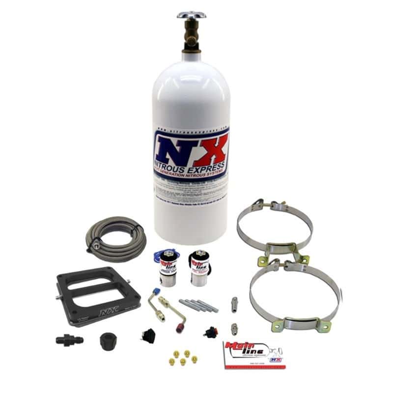 Nitrous Express — Nitrous Express Mainline 4500 Carb Nitrous Kit w/10lb Bottle
Injection System Kit
N2OSys - view 1