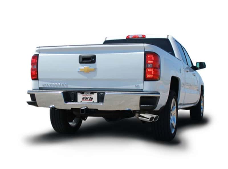 Borla — Borla 14 Silv/Sierra 1500 EC Std/CC Short 143.5in WB ATAK Dual Rolled Side Exit Cat-Back Exhaust
Cat-Back System
ExhstSysKt - view 7