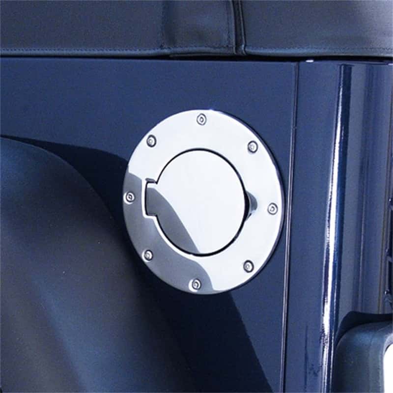 Rugged Ridge — Rugged Ridge 97-06 Jeep Wrangler TJ Stainless Steel Non-Locking Gas Cap Door
FuelFillerDoorCvr
OFFROAD_EXTERIOR - view 3