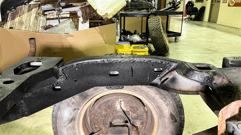 RustBuster — Rust Buster 2004-2012 GM Colorado & Canyon Crew Cab Rear Over Axle Frame Section - Left - view 8