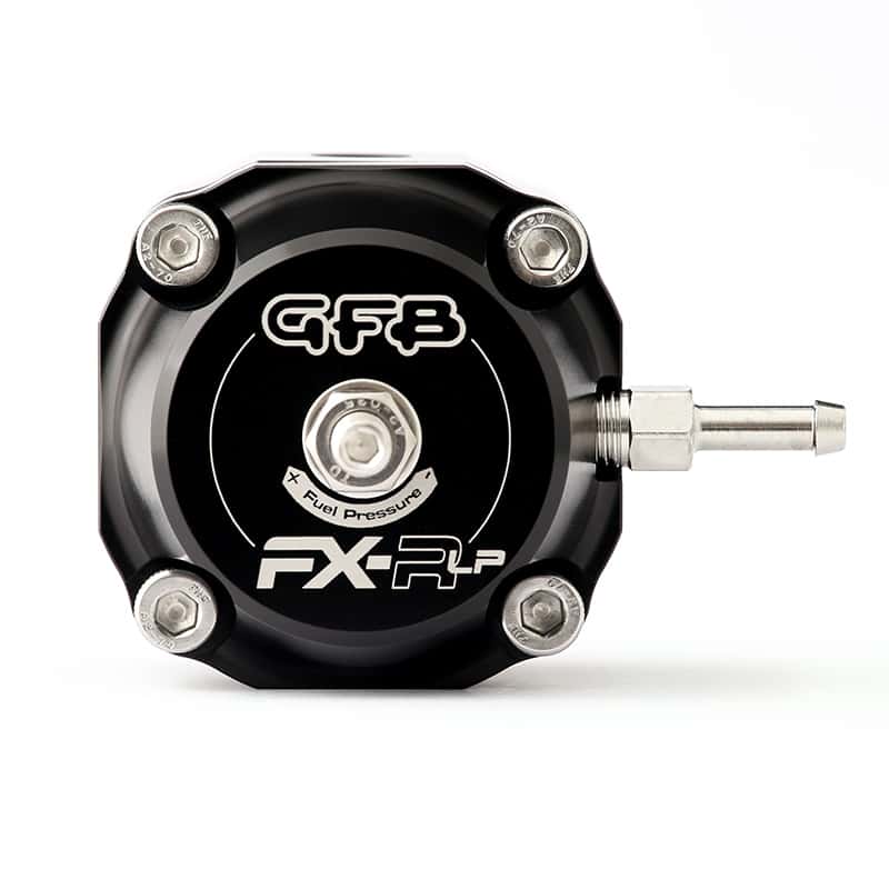 Go Fast Bits — GFB FX-R Low Pressure Fuel Regulator w/6AN Ports
FX-R LP Fuel Reg - view 2