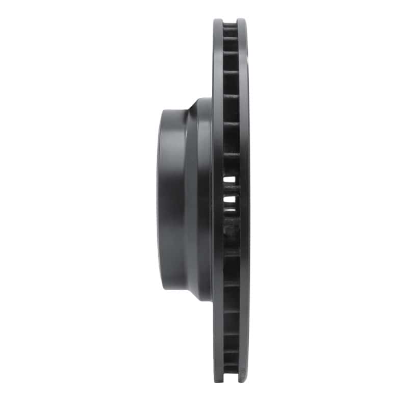 R1 Concepts — R1 02-08 BMW 745LI Front Left Drilled & Slotted Black Brake Rotor
R1 Brake Rotor Drill - view 3
