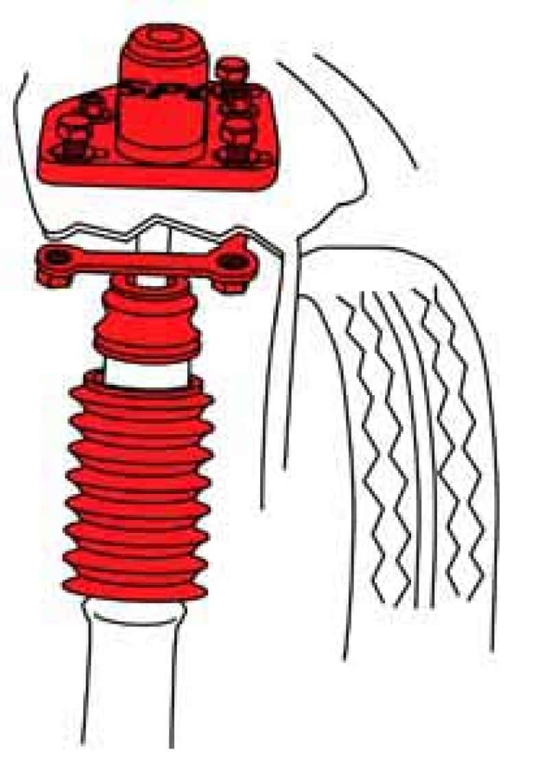 SPC Performance — SPC Performance 94-04 Ford Mustang (V6/V8) Front Adjustable Strut Mounts
ADJ. STRUT MOUNT PR
STRUT MNT PR - view 3