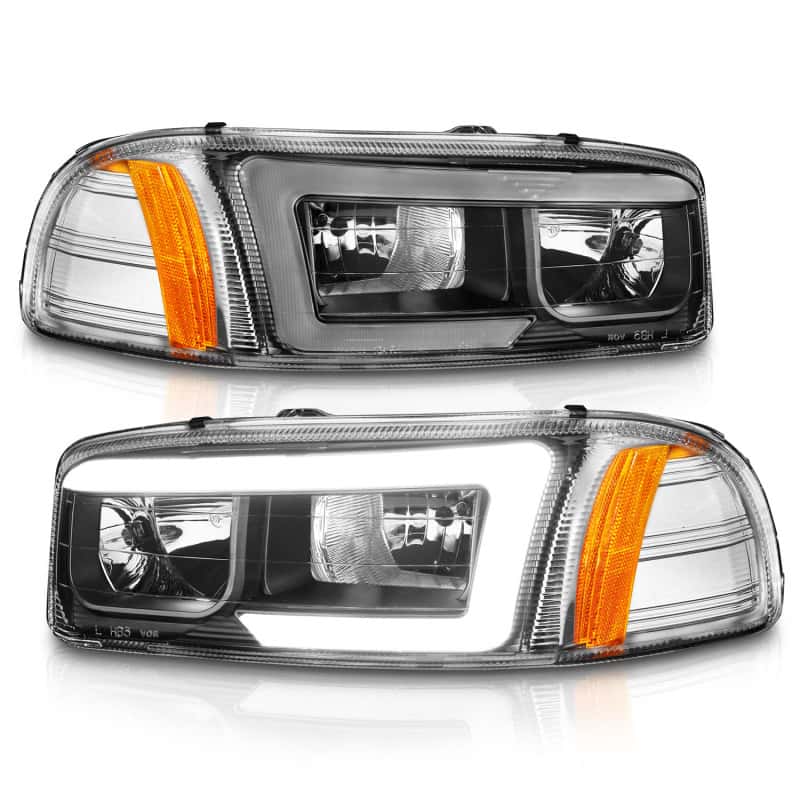 ANZO — ANZO 99-17 GMC Sierra/Denali Headlights Black Amber (w/C Light Bars)
Head Light Set
HdLtSet - view 3