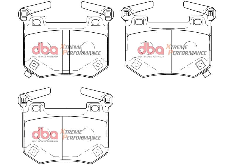 DBA — DBA 2018+ Kia Stinger V6 Twin Turbo XP Performance Rear Brake Pads
Brake Pad - view 2