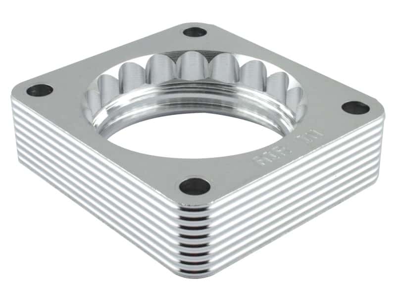 aFe — aFe Silver Bullet Throttle Body Spacers TBS Ford Mustang 05-07 V6-4.0L
Throttle Body Spacer
TBdySpacer - view 1