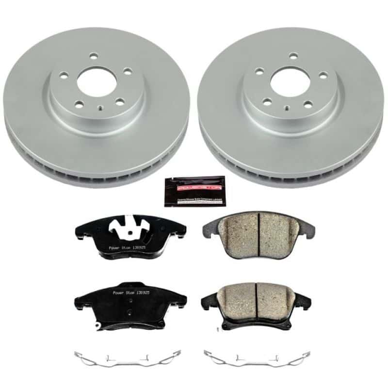 PowerStop — Power Stop 13-19 Ford Fusion Front Z17 Evolution Geomet Coated Brake Kit - view 1