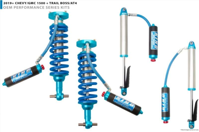King Shocks — King Shocks 2019+ Chevrolet Silverado 1500 Front 2.5 Dia Rem. Res Coilover w/Adjuster (Pair)
OEM Performance Kit - view 2