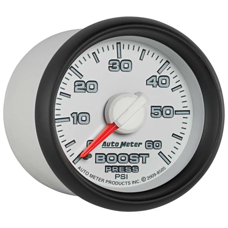AutoMeter — Autometer Factory Match 52.4mm Mechanical 0-60 PSI Boost Gauge
2-1/16" BOOST, 0-60 - view 12