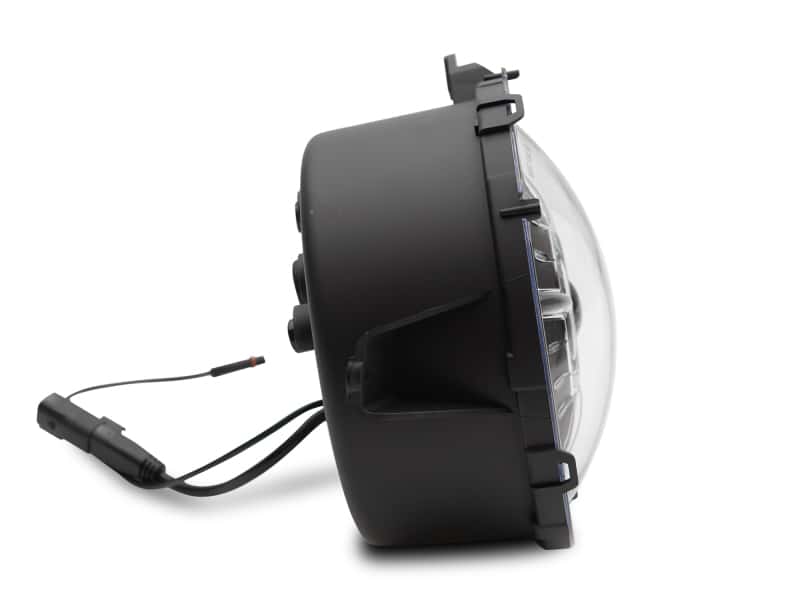 Raxiom — Raxiom 18-22 Jeep Wrangler JL/ JT 9-Inch LED Headlights w/ DRL and Halo- Black Housing (Clear Lens)
Headlights - view 5