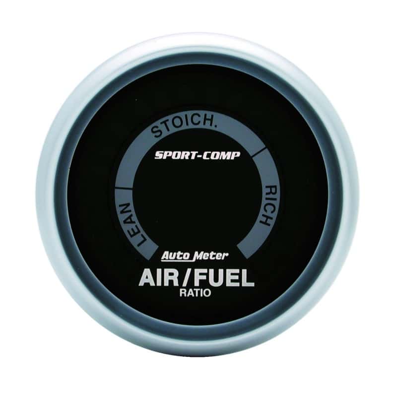 AutoMeter — Autometer Sport-Comp 52mm Electronic Air Fuel Gauge
2" AIR/FUEL RATIO, F - view 1