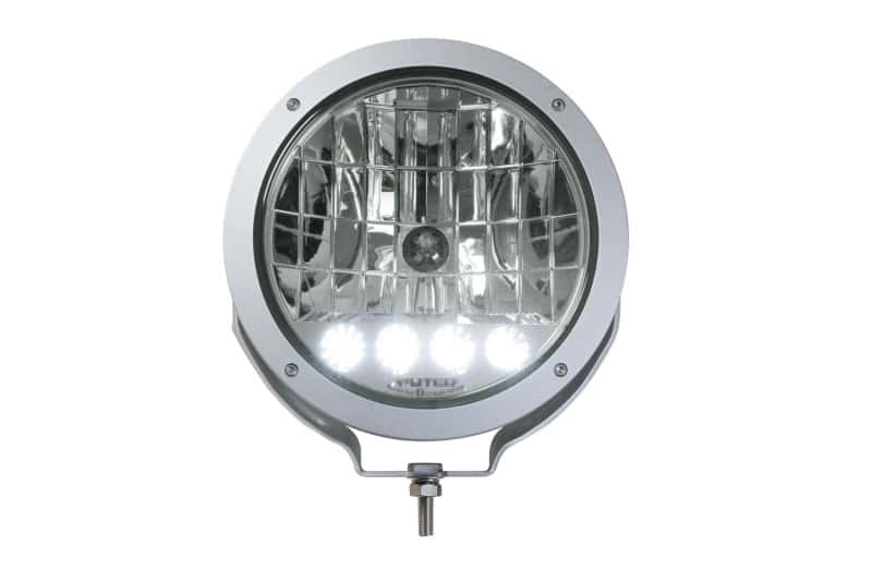 Putco — Putco HID Lamp w/4 LED DayTime Running Lights - 9in Silver Housing w/ Clear Lens HID Off Road Lamps
Offroad/Racing Lamp - view 3
