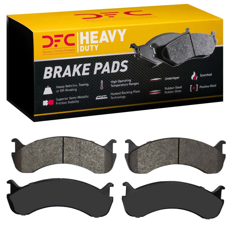 DFC — DFC 98-24 Beaver Motorcoach Monterey Rear/Front/Fr & Rr Heavy Duty Pads - Semi Metallic
DFC Brake Pad Set - view 1