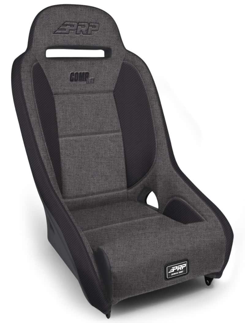 PRP Seats — PRP Comp Elite Suspension Seat - All Grey/Black - view 1