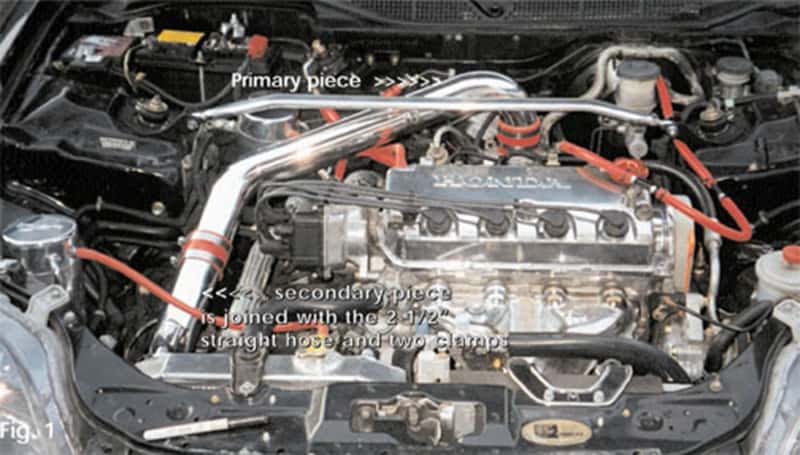 Injen — Injen 96-00 Civic Cx Dx Lx Polished Cold Air Intake
Cold Air Intake
Air Intake Kit - view 4