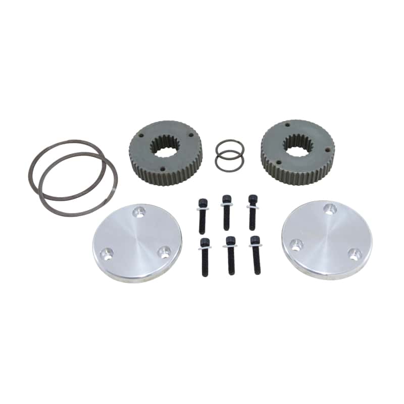Yukon Gear & Axle — Yukon Gear Hardcore Drive Flange Kit For Dana 44 / 19 Spline Outer Stubs. Non-Engraved Caps
Drive Flange Kit  - view 3