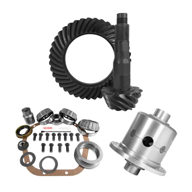 Yukon Gear & Axle — Yukon Gear 10.5in Ford 3.73 Rear Ring & Pinion Install Kit 35 Spline Positraction
Gear & Install Pkg
Gear/Install Pkg - view 1