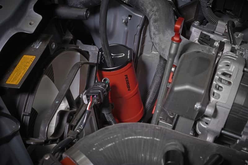 Perrin Performance — PERRIN 02-25 Subaru WRX / 04-21 STI / 13-26 BRZ/GR86/FRS/86 Coolant Overflow Tank - Red - view 6