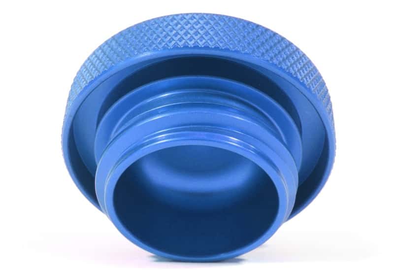 Perrin Performance — PERRIN 02-25 Subaru Impreza/WRX/STI & 13-26 Crosstrek/BRZ/FR-S/GR86/GR86 Oil Fill Cap - Blue - view 4