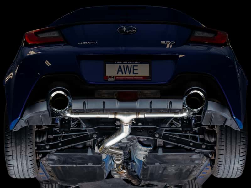 AWE Tuning — AWE Subaru BRZ/ Toyota GR86/ Toyota 86 Track Edition Cat-Back Exhaust- Chrome Silver Tips
Track Exhaust - view 8