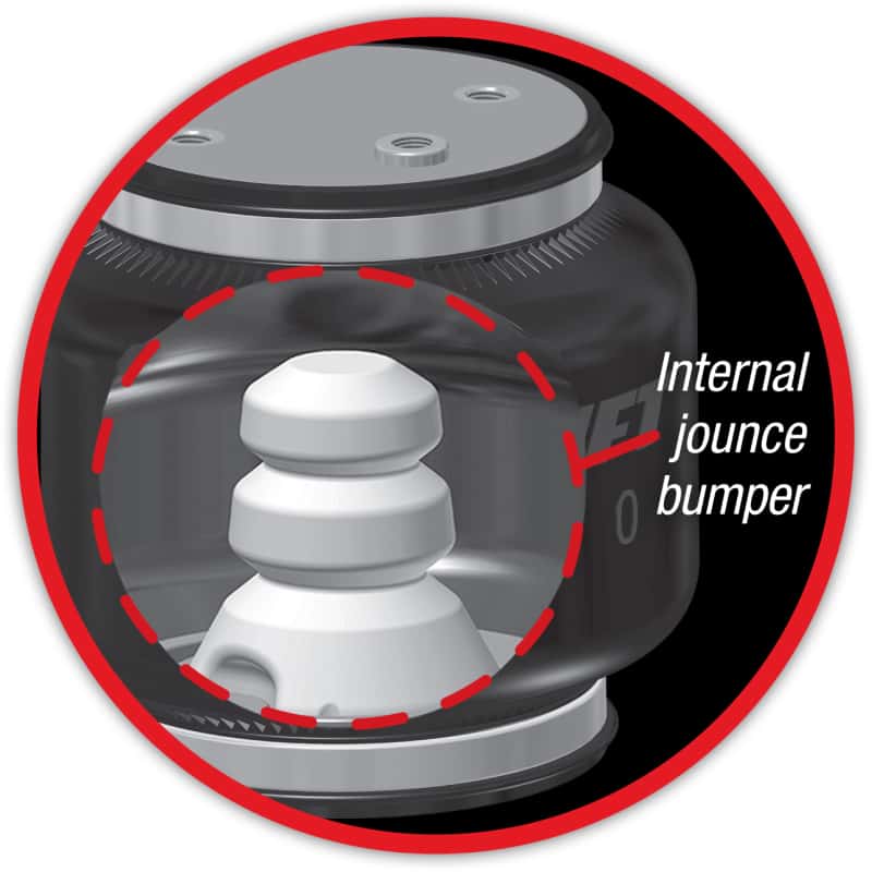 Air Lift — Air Lift Replacement Air Spring - LoadLifter 5000 Ultimate Bellows Type w/ internal Jounce Bumper
Replacement bag - view 4