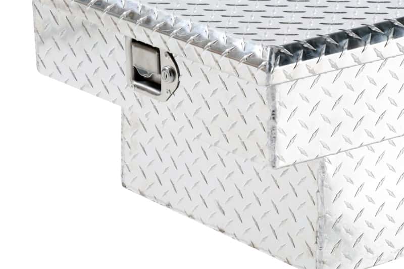 Dee Zee — Dee Zee Universal Tool Box - Red Crossover - Double BT Alum Mid Size
ToolBxTrkBedRTR - view 5