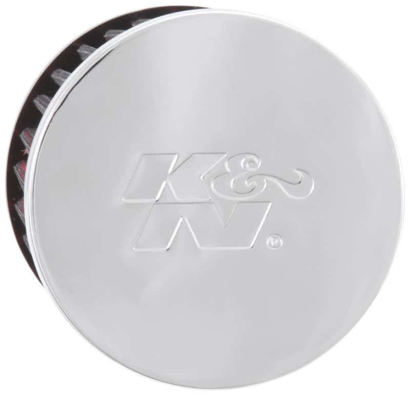 K&N Engineering — K&N Rubber Base Chrome Top Push-In Crankcase Vent Filter 3in OD x 2-1/2in H.
Vent Air Filter/Brea
Vent Air Filter - view 9