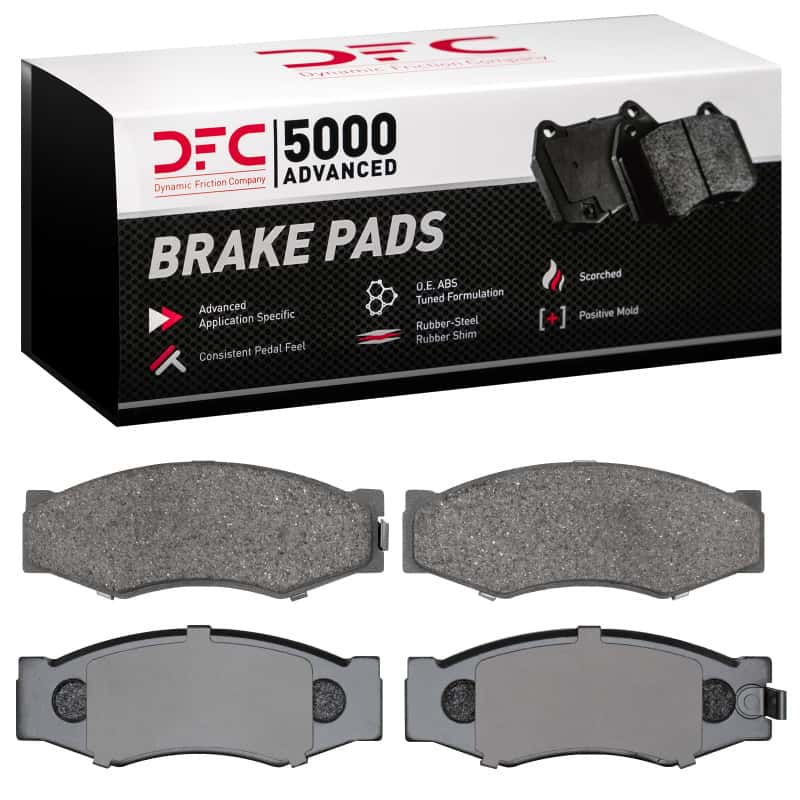 DFC — DFC 87-88 Nissan 200SX Front 5000 Advanced Ceramic Brake Pads
DFC Brake Pad Set - view 1