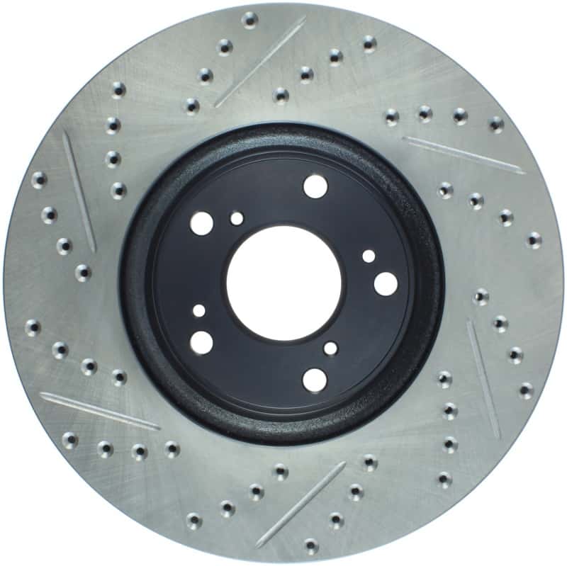 Stoptech — StopTech Slotted & Drilled Sport Brake Rotor Front Left 13 Honda Accord Sport
Slot/Drill Rotor - view 8