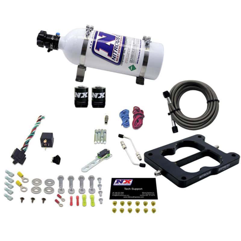 Nitrous Express — Nitrous Express Q-Jet/Holley Spread Bore Nitrous Kit (50-300HP) w/5lb Bottle
Injection System Kit
N2OSys - view 3