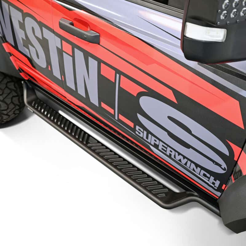 Westin — Westin 21-25 Ford Bronco 4dr (Excl. Sport) Outlaw Drop Running Boards - Tex. Blk
Running Boards - view 4