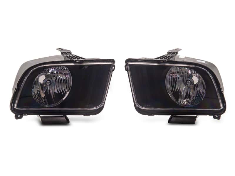 Raxiom — Raxiom 05-09 Ford Mustang Axial Series OEM Style Rep Headlights- Chrome Housing (Clear Lens)
Headlights - view 1