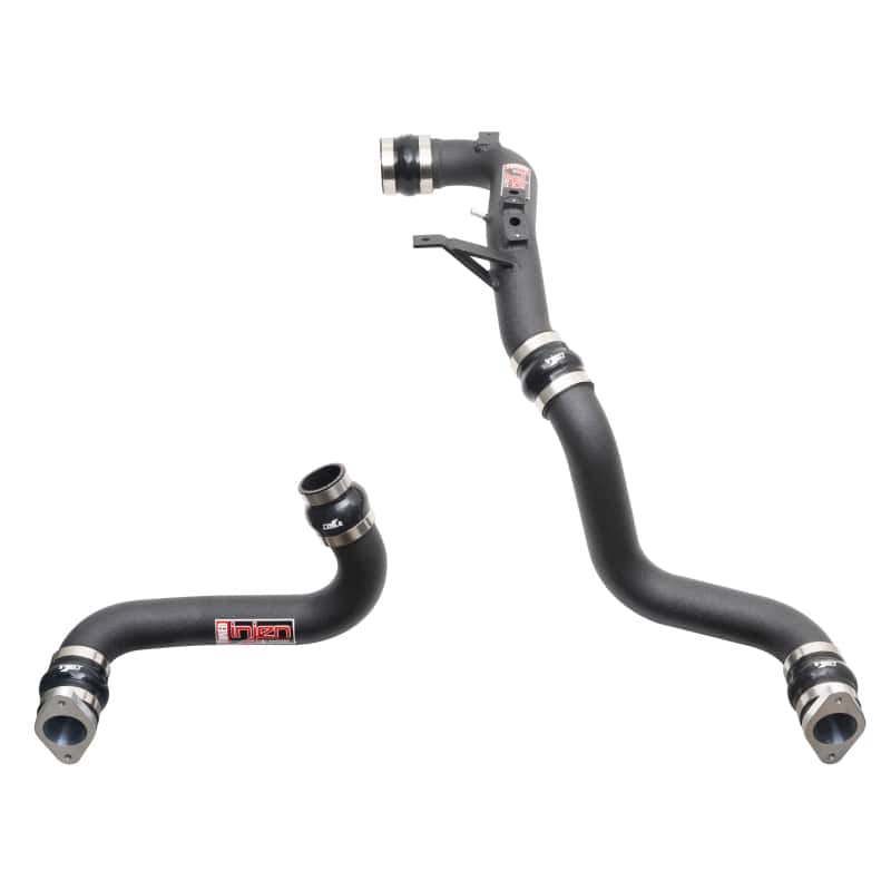 Injen — Injen 22-23 Honda/Acura Civic/Si/Integra 1.5L Turbo Aluminum Intercooler Pipe Kit - Wrinkle Black - view 1