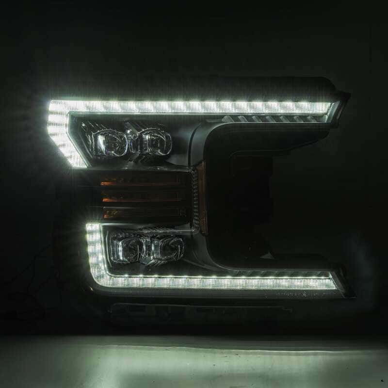 AlphaRex — AlphaRex 18-19 Ford F-150 NOVA LED Proj Headlights Plank Style Matte Black w/Activ Light/Seq Signal
Projector Headlights - view 6