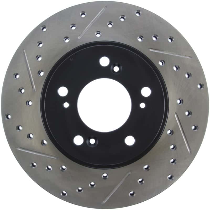 Stoptech — StopTech 97-01 Acura Integra Type R / 97-01 Honda CR-V Slotted & Drilled Right Front Rotor
Slot/Drill Rotor - view 1