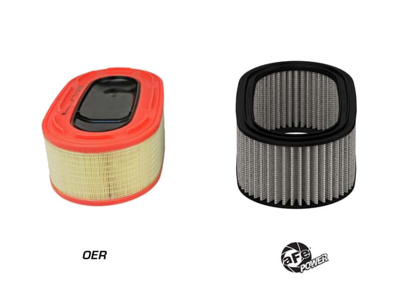 aFe — aFe 2020 Chevrolet Corvette C8 Magnum Flow Pro Dry S Air Filter
Magnum FLOW Filter - view 4