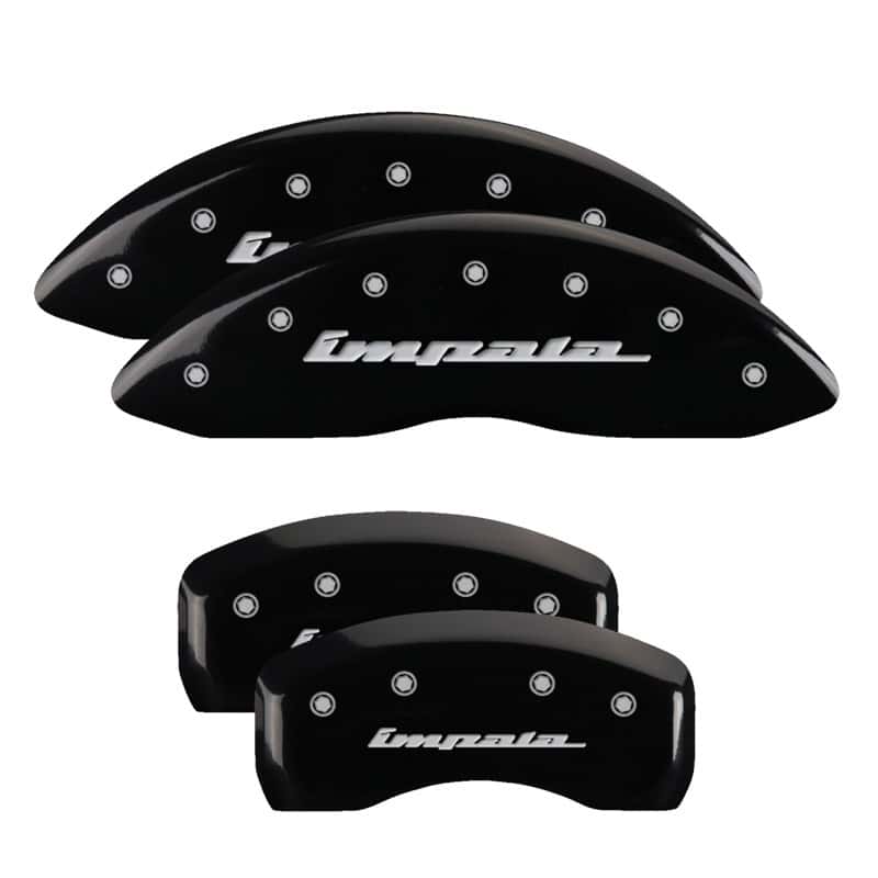 MGP — MGP 4 Caliper Covers Engraved Front & Rear Impala Black finish silver ch
Caliper Covers - view 1