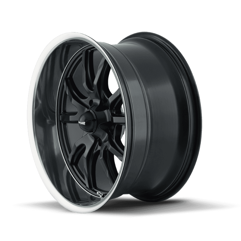 Ridler Wheels — Ridler 650 20x10 / 5x120.65 BP / 0mm Offset / 83.82mm Hub Matte Black Polished Wheel
RIDLER 650 - view 2