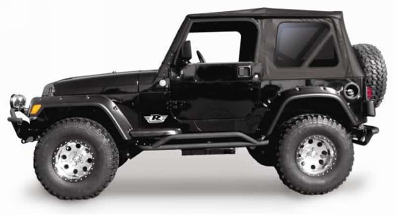 Rampage — Rampage 1997-2006 Jeep Wrangler(TJ) Complete Top - Black Diamond
Complete Soft Top Kt
Top-Soft - view 1