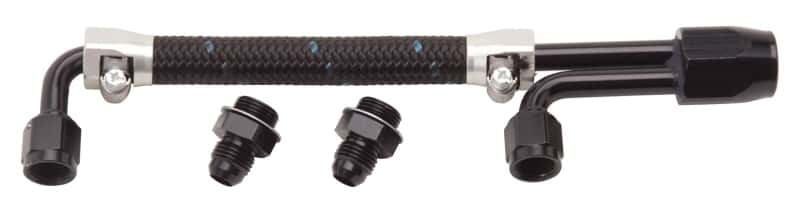 Edelbrock — Edelbrock Dual Quad Fuel Line Kit In Clr/Blk Finish
KIT PARTS - view 3